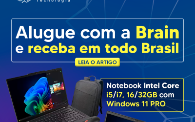 Alugue equipamentos de TI e receba em todo Brasil