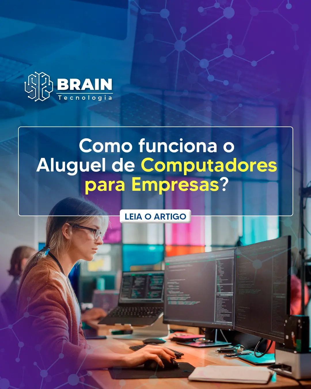 Imagem destaque para Aluguel de computadores para Empresas: como funciona?