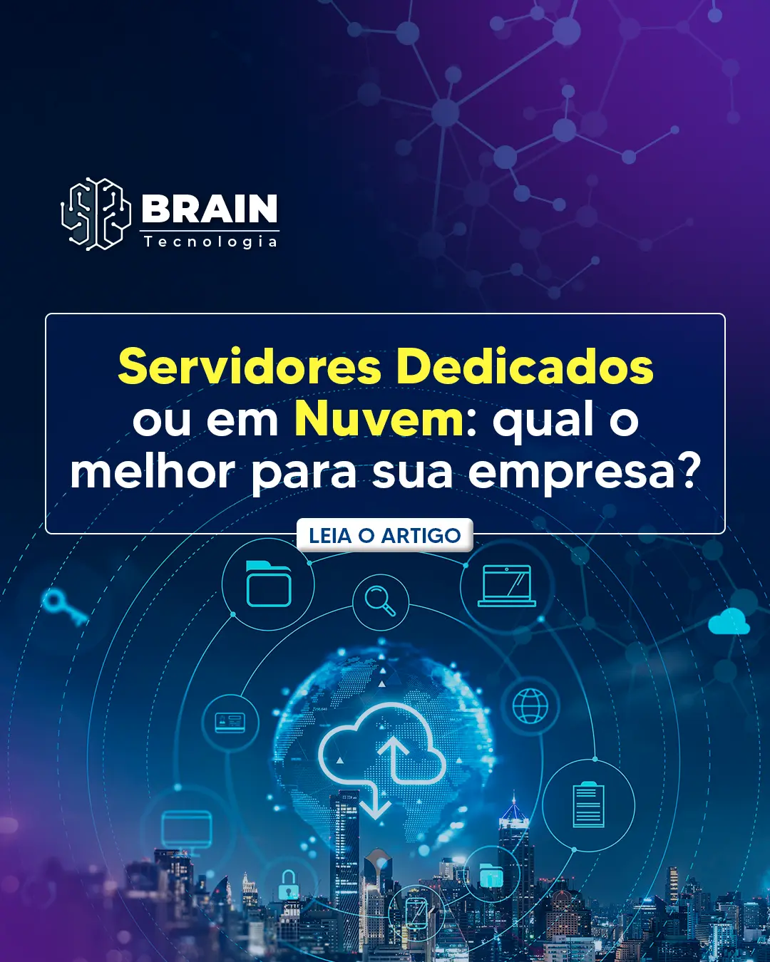 Imagem destaque para Servidores Dedicados ou em Nuvem: qual é o melhor para sua empresa?