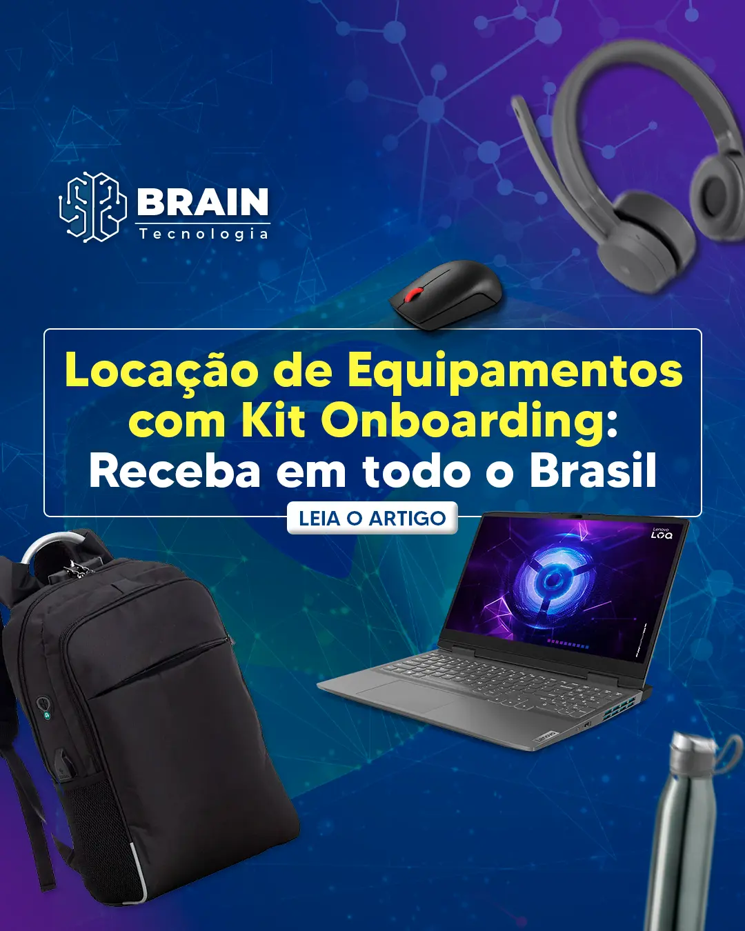 Imagem destaque para Kit Onboarding de TI: Locação com entrega nacional