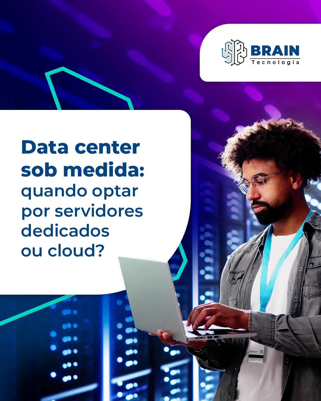 Imagem destaque para Data center sob medida: quando optar por servidores dedicados ou cloud?